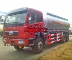 Quality 15 - 20 Tons Fuel Oil Delivery Truck , FAW J5P Cabin Fuel Delivery Truck wholesale