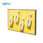 55" UHD Single Sided 3000nits LCD Window Displays Aluminium Enclosure