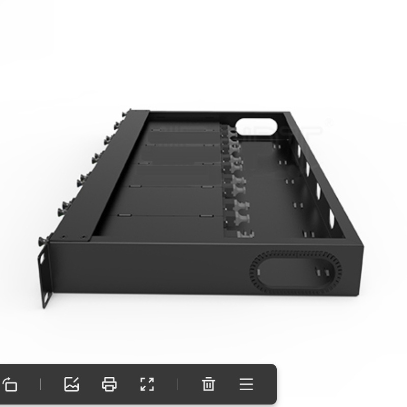 144-Core 1U Rackmount Full Load MPO-LC/APC Fibre Distribution Frame for Fibre Management
