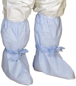 Quality Laboratory Blue 3.2g Disposable Boot Covers Plastic for Indoor wholesale