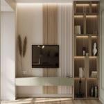 Customer Designs Acceptable Modern European Style TV Cabinet for Living Room