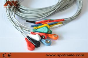 Quality Medical 10 Lead Ecg Cable Din 1.5 Holter ECG Leadwire For Holer Recorder wholesale