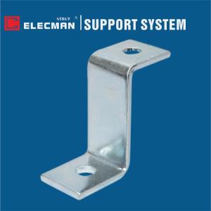 Quality Galvanized Steel Metal 2 Hole Strut Z Bracket Fitting For Strut Channel wholesale