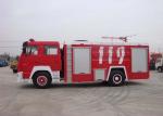 Mine Dust Fire Tender Vehicle / Modern Fire Trucks 15-20CBM LHD With ISO