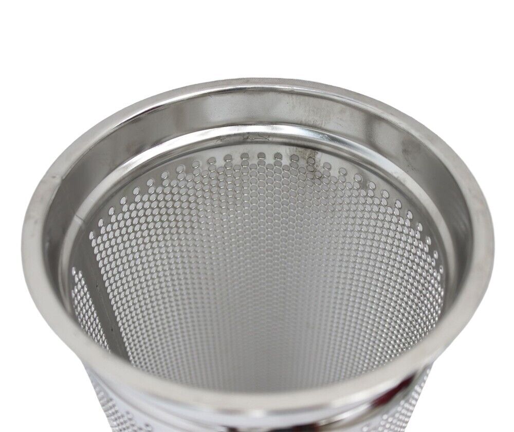 62KG 304 Stainless Steel Bag Filter Housing for Restaurant Solid-Liquid Separation 120PSI