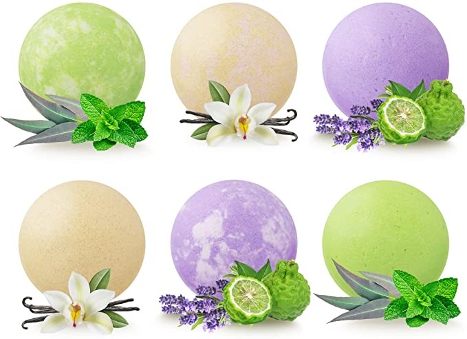 Hemp Extract CBD Bath Bomb Shea Butter For Recovery Relaxation