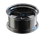 Gloss Black Deep Dish Alloy Wheels 24 Inch ET50 5x112 PCD
