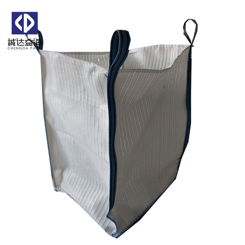 Vented Breathable Fibc Big Bags 1000KGS 1500KGS For Firewood / Onion / Potato