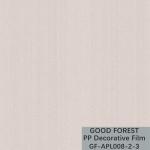 Decorative Film Polypropylene Customized Silk Road Grain Type