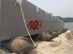 Cylindrical Ship Launching Airbags , Safety Lifting Boat Recovery Airbags
