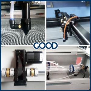 Quality 80W CO2 Laser Cutting Machine 25m/min Speed For Rexine Leather wholesale