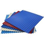JIS AISI Galvanized Corrugated Roofing Sheets Plate HDP Steel Color Coated