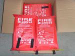 Multipurpose Emergency Fire Blanket , Fire Resistant Blanket In PVC Red Bag