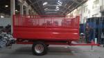 Dump Trailer With Higher Wire Mesh Panels ;Farm Machinery ;Tractor Trailer For