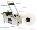 Adhesive Stickers Packaging Labeling Machine Semi Automatic For Food Beverage