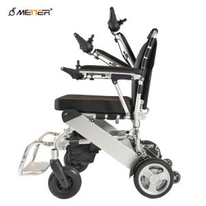 Quality Lightweight Folding Electric Wheelchair 6km/h For Elderly wholesale