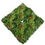 Plants Artificial Green Wall Boxwood Hedge Plastic Covering