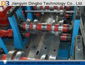 Quality 10m/Min Cr12Mov Blade Metal Guardrail Roll Forming Machine wholesale