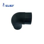 Heater Spare Parts Black Elbow Corrugated Plastic Pipe For 2KW Air Parking