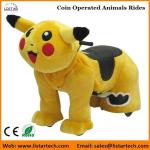 Pokemon Coin Operated Battery Animals Electric Ride on Motorized Animals for