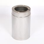 Reliable Spigot Insulated Chimneys , Double Wall Insulated Flue Pipe CE