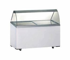 Quality Manual Defrost Display Chest Freezer Glass Door Large Capacity Easy Adjustable wholesale
