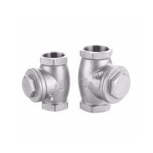Quality 1/2&quot;-4&quot; 201/304/316 Stainless Steel H14W Swing Check Valve with Casting Investment wholesale