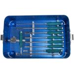 PLIF Peek Cage Lumbar Titanium Cage Spinal Instrument Set