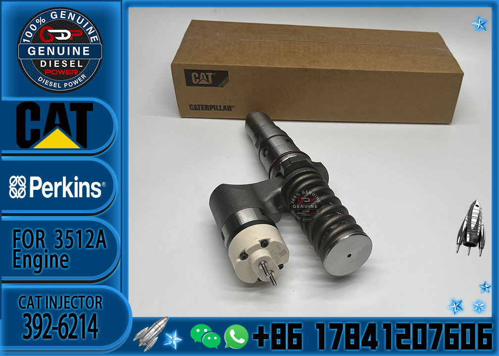 Common rail injector fuel injecto 392-6214 392-0215 250-1314 392-0216 for 3512B Excavator 3512C 3516B 3516C