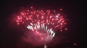 Quality 208 Shots Professional Cake Fireworks Outdoor For Christmas Festival Celebration wholesale