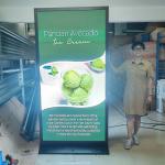 86 Inch LED Display Screen Floor Standing Outdoor Waterproof Video Wall
