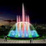Stone Garden Products High Spray Dancing Fountain For Outdoor Public Display