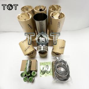 Quality Doosan Excavator Engine Parts DH300-5 DH300-7 DH370-7 Cylinder Liner Piston Ring Liner Set wholesale