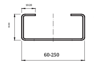 C Section Purlin Cold Roll Forming Machine