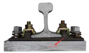 China Mild Steel Cast Iron Wrought Iron Base Plates Rail Tie Plate Rail Shoulder For KPO Fastening Systems on sale