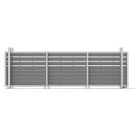 Outdoor WPC Door Board Fireproof Wood Plastic Composite Material
