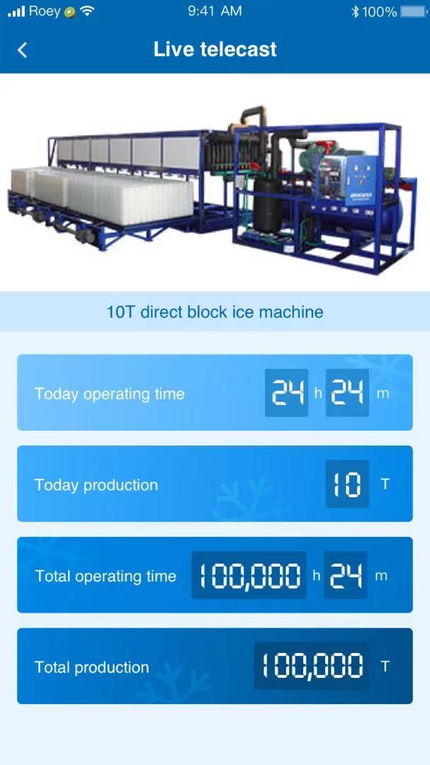 Provided Video Outgoing-Inspection 1ton 3ton 5ton 10ton Ice Maker Machine for Clear Ice