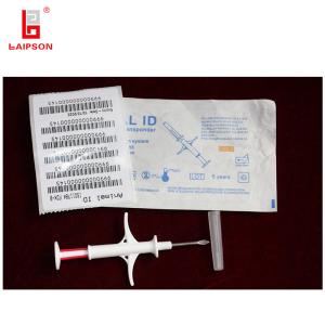 Quality Livestock Animal ID Pet Tracker Microchip EO Gas Disinfection PP FDX-B RFID wholesale