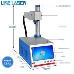 Garment Shops LIKE-F-ILM-001 Fiber Laser Marking Machine Plastic Engraving and