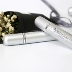 aluminum shuck inside glass bottle perfume spray bottles refillable 8 ml