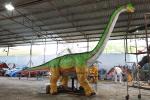 Weatherproof Realistic Dinosaur Model , Life Size Brachiosaurus Dinosaur Lawn