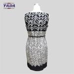 Wholesale latest clubwear sexy spandex print elegant ladies executive dresses