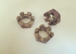 M20 Hexagon Slotted And Castle Carbon Steel Nuts With 2.5mm Pitch