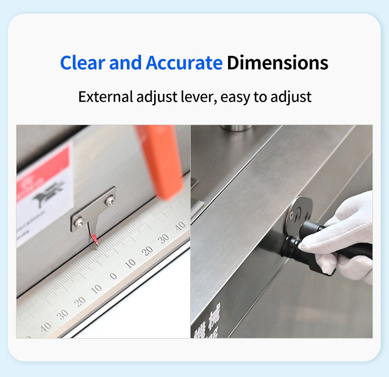 Clear and Accurate Dimensions