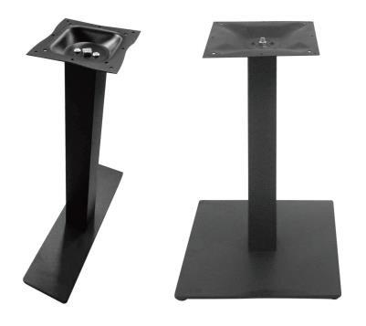 Pedestal Powder Coated Bar Table Legs Mild Steel Table Bases For Commercial