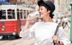 Pink BSCI 380ml Vacuum Insulated Stainless Steel Travel Mug
