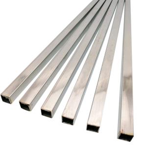 China Customized AISI Rectangular Steel Tubing Ss Railing Square Pipe on sale