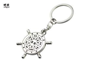 Quality Christmas Design Metal Keychain Zinc Alloy With Shiny Silver Finishing wholesale