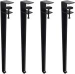 4PCS 28 Inch Steel Table Legs DIY Modern Furniture Legs Metal