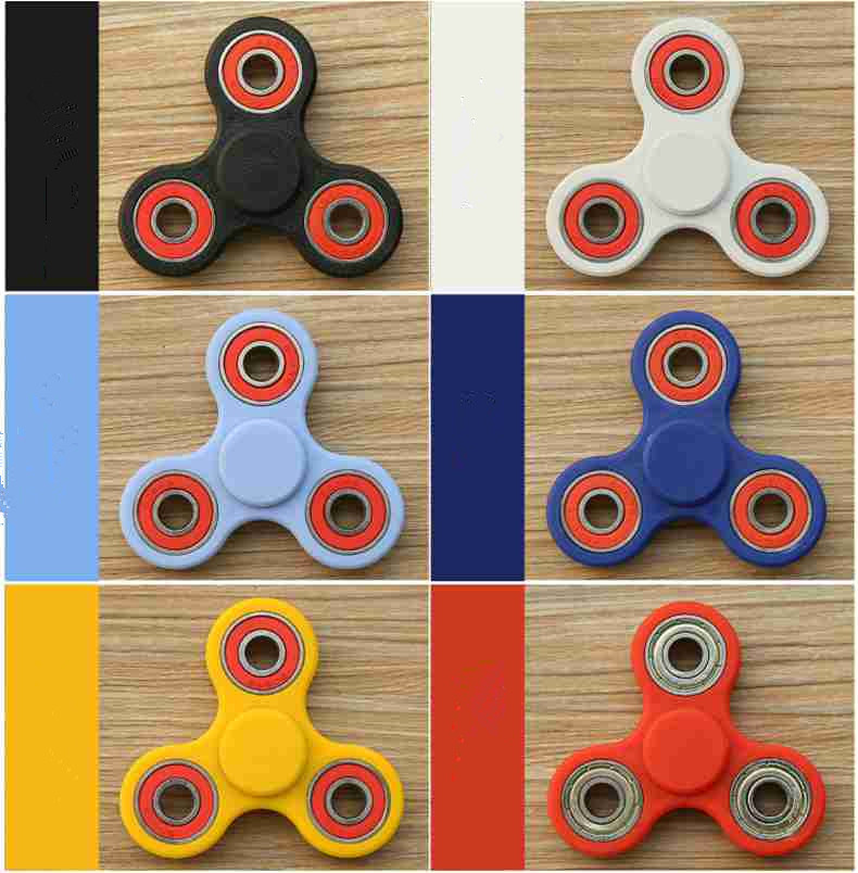 Advanced Tri-Spinner Fidget Toy EDC Focus Adhd Hand Finger Spinner
